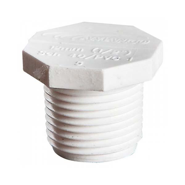 TAPÓN MACHO CON ROSCA 3/4