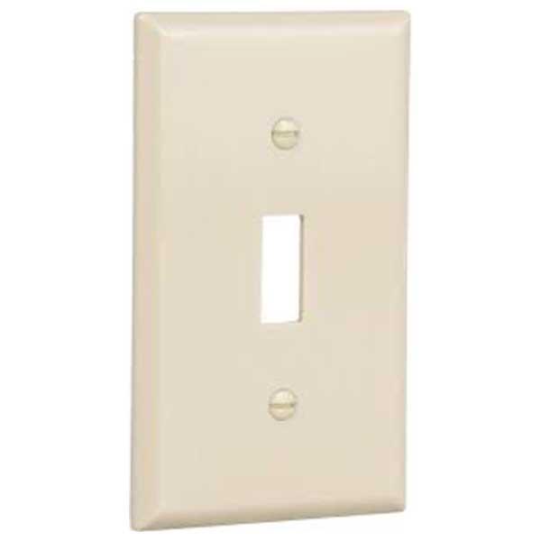 PLACA INTERRUPTOR SENCILLA PLÁSTICA 2134V