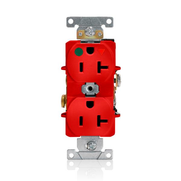 EAG TOMA DOBLE ROJO 20A HOSP 8300RD