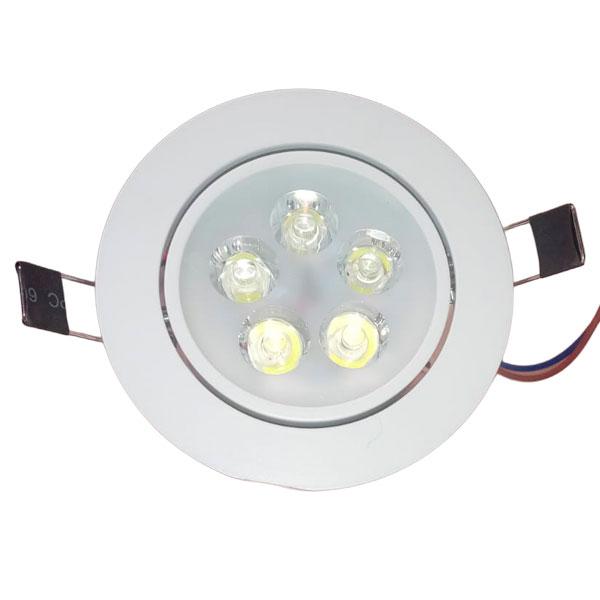 EMPOTRADO LED 5W LUZ BLANCA RF2075B-BL