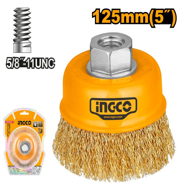 CEPILLO ACERO COPA 5/8X5