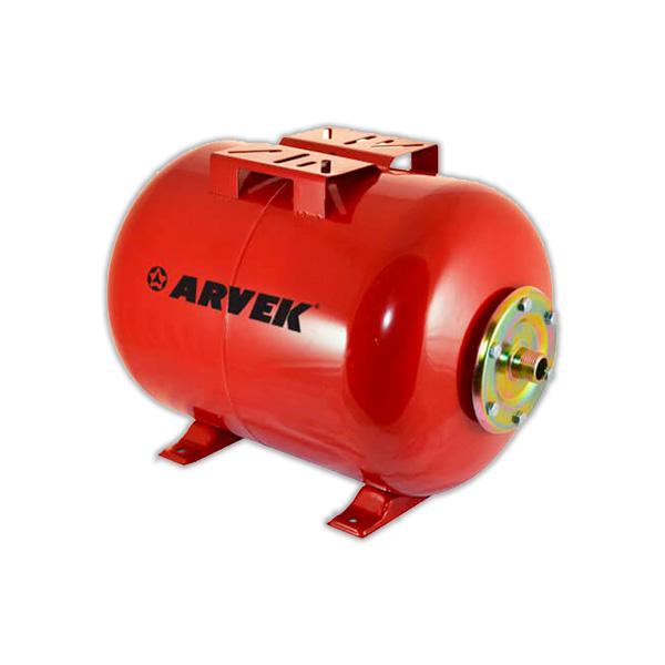 TANQUE HIDRONEUMATICO ARVEK-80 LITROS METAL HORINZONTAL