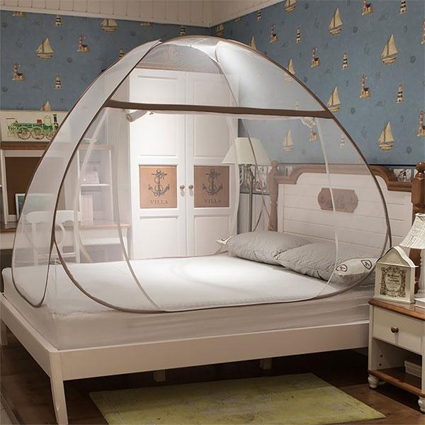 TOLDO DESARMABLE PARA CAMA MATRIMONIAL ANTI-MOSQUITO 140 x190
