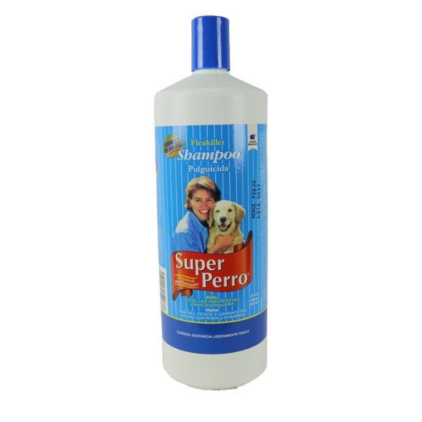 SHAMPOO PULGUICIDA SUPER PERRO LITRO