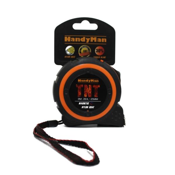 CINTA MTR 8MX25MM MAGN TNT-0825