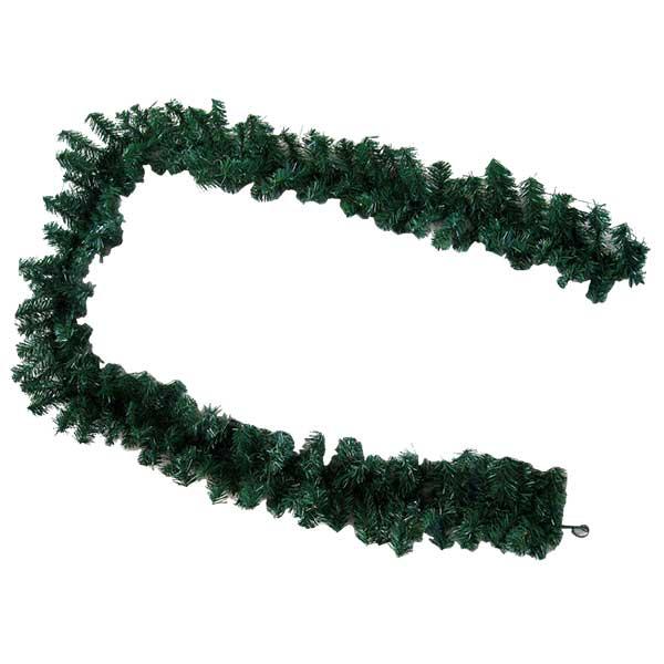 GIRNALDA NAVIDEÑA PLÁSTICA 9 PIES 270CM 180 PIEZAS 145481