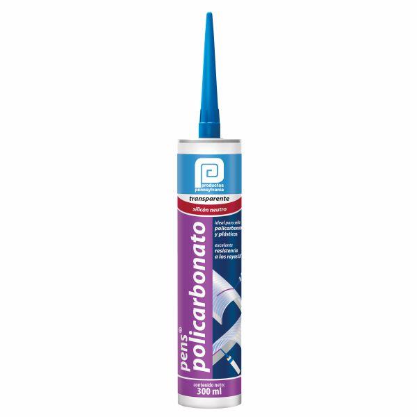 SILICÓN POLICARBONATO TRASPARENTE 300ML