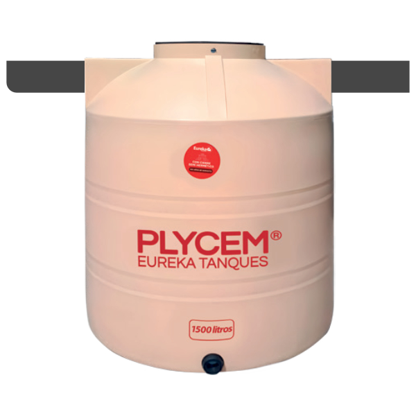 TANQUE TRICAPA ARENA 1500L COSECHA LLUVIA