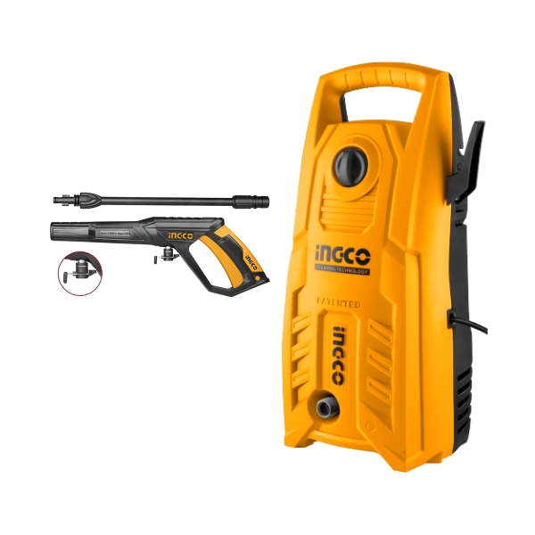 HIDROLAVADORA 130BAR 1900PSI 1400W HPWR14008 