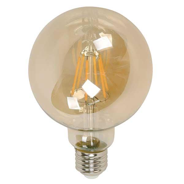 BOMBILLO LED GLOBO 6W E27 2700K 15KH 600LM 31827-1 BS