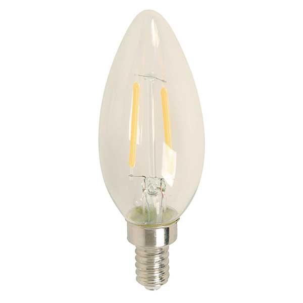 BOMBILLO LED VELA 2W E12 2700K 15KH 220LM 31837-1 BS