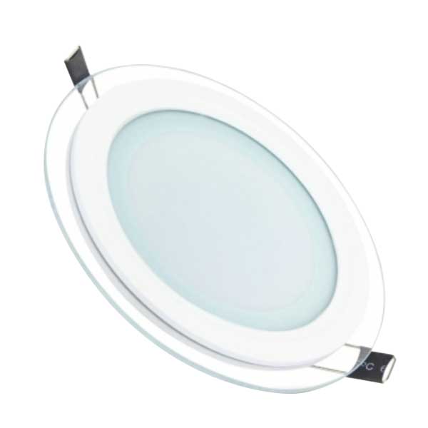 PANEL LED 4´´ 6W 6500K REDONDO CON VIDRIO