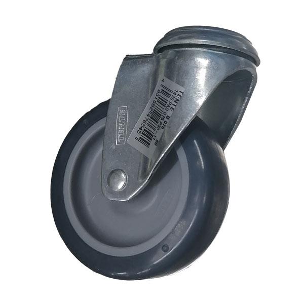 RUEDA GRIS GIRATORIA PARA MUEBLE 75MM 60KG #T06806