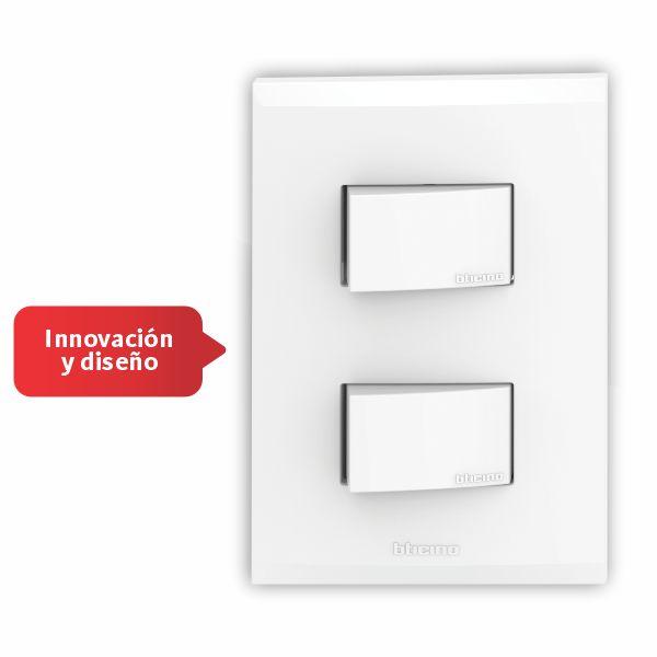 NOBILE APAGADOR DOBLE BLANCO AF2200EB