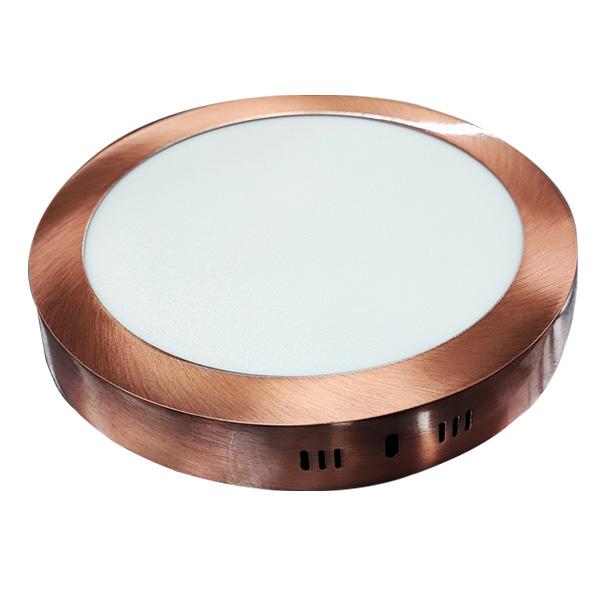 LAMPARA LED TECHO COBRE ANTIGUO 18W 100-277V 6000K 05307-8