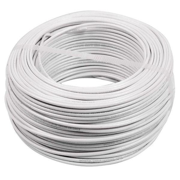 CABLE THHN #8 BLANCO (CAJA 100)