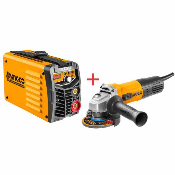 COMBO INVERSOR 110/220V 200A + ESMERILADORA 4.1/2 750W