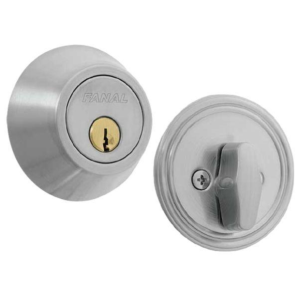 CERROJO CILÍNDRICO SENCILLO ACERO INOXIDABLE 90470-003