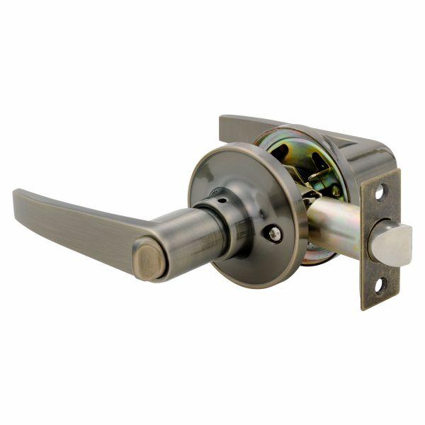 CERRADURA MANILLA SIN LLAVE BRONCE ANTIGUO 90430-040