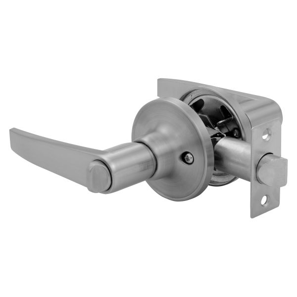 CERRADURA MANILLA SIN LLAVE SATINADA 90430-042