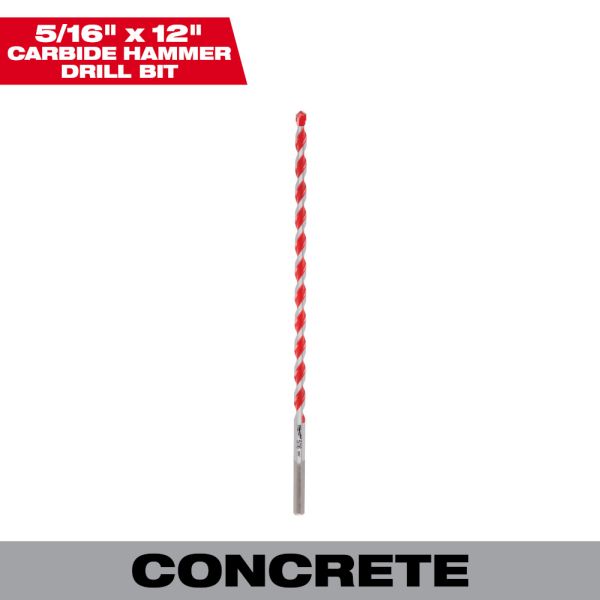 BROCA CONCRETO PERCUTOR 5/16X10X12 48-20-9017