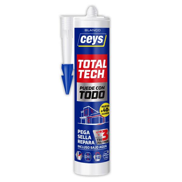 ADHESIVO SELLADOR TOTALTECH BLANCO 290ML #507216