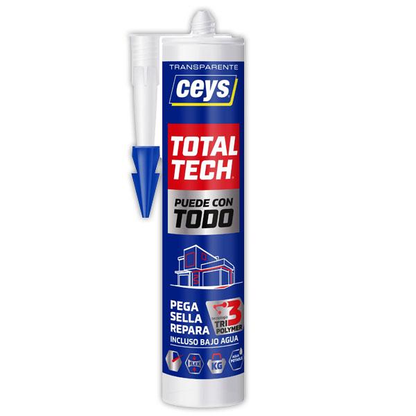 ADHESIVO SELLADOR TOTALTECH TRANSPARENTE 290 ML #507226