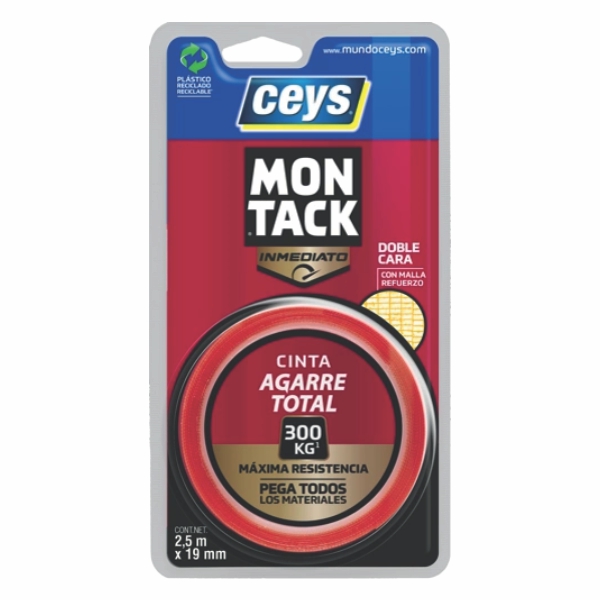 CINTA MONTACK 2,5M X19MM #507240