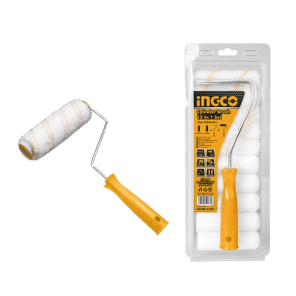 JUEGO DE  5 PIEZAS DE RODILLOS PARA PINTAR + FELPA 4