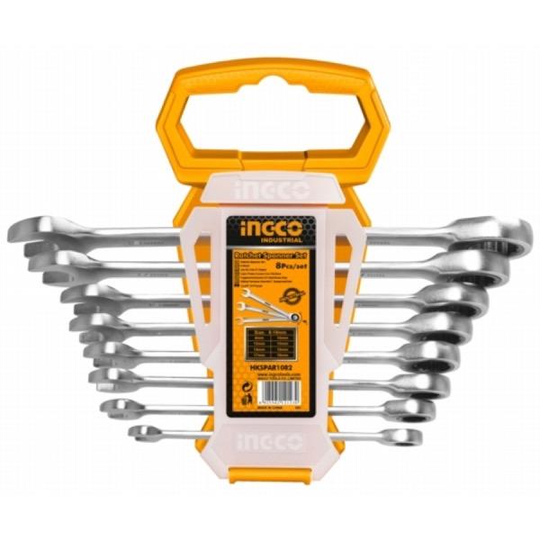 JUEGO DE 8 LLAVES COROFIJA 8-19MM CON RATCH