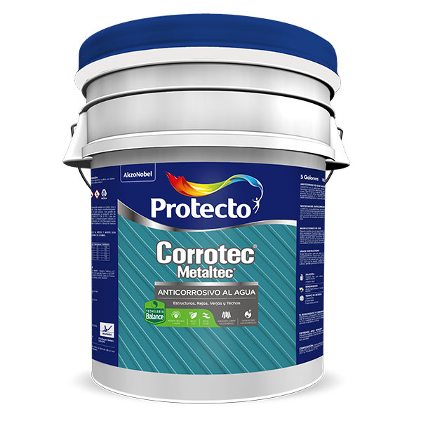PINTURA CORROTEC MATE VERDE 6510 CUBETA