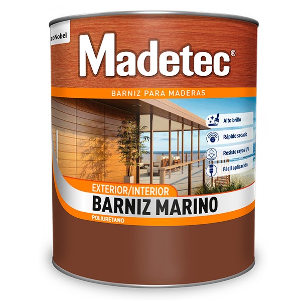 PINTURA MADETEC BARNIZ MARINO 0660 1/4