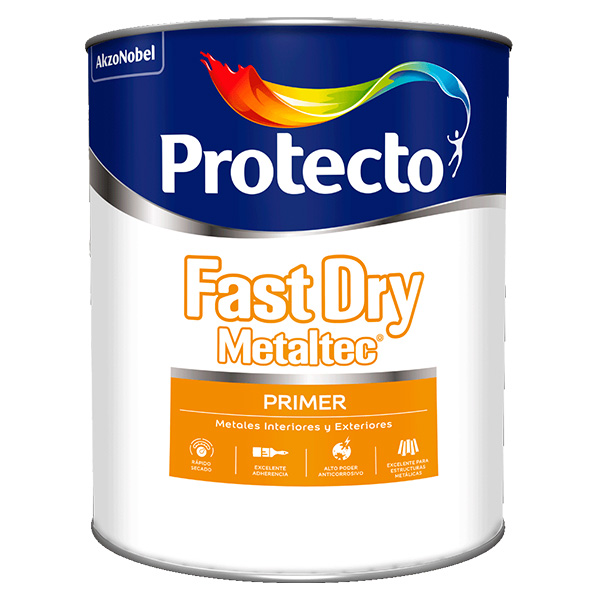 PINTURA FAST DRY ESMALTE PRIMER ROJA 572 1/4 galón