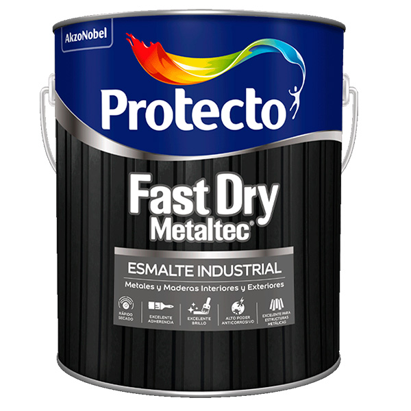 PINTURA FAST DRY ESMALTE AMARILLA JHON D 541 GALÓN