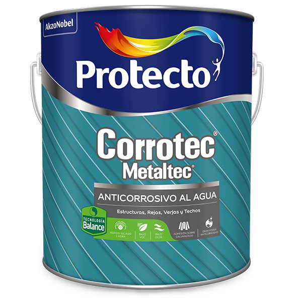 PINTURA CORROTEC MATE VERDE 6510 GALÓN