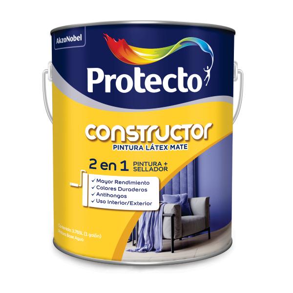 PINTURA CONSTRUCTOR MATE BLANCA 2330 GALÓN