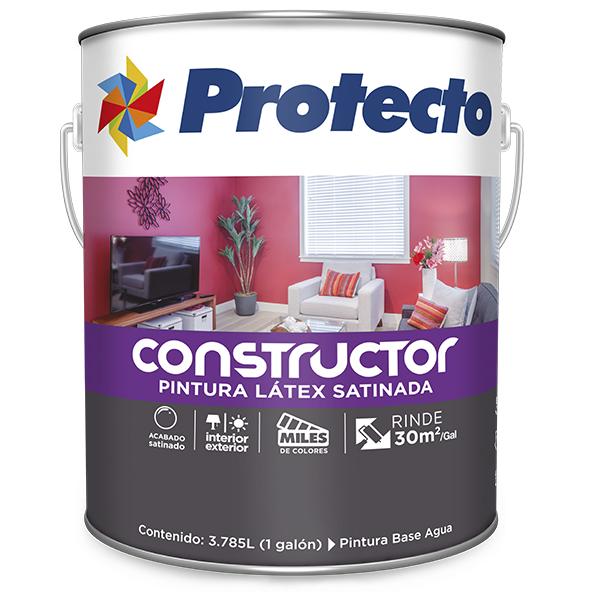 PROTECTO CONSTRUCTOR LATEX SATIN BASE INTERMEDIA GALÓN (3.785L)