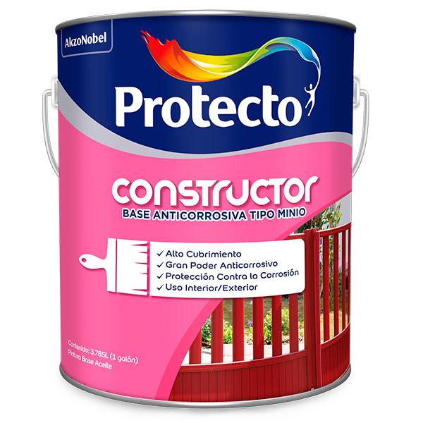 PINTURA CONSTRUCTOR BASE ANTICORROSIVO 2347 GALÓN
