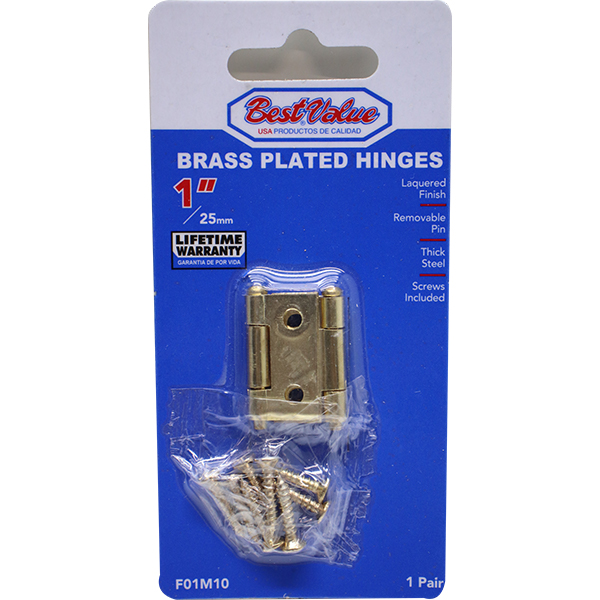 BISAGRA PARA MUEBLE DORADA 1 F01M10