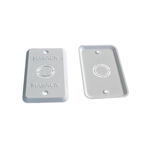 TAPA RECTANGULAR PLÁSTICA PVC