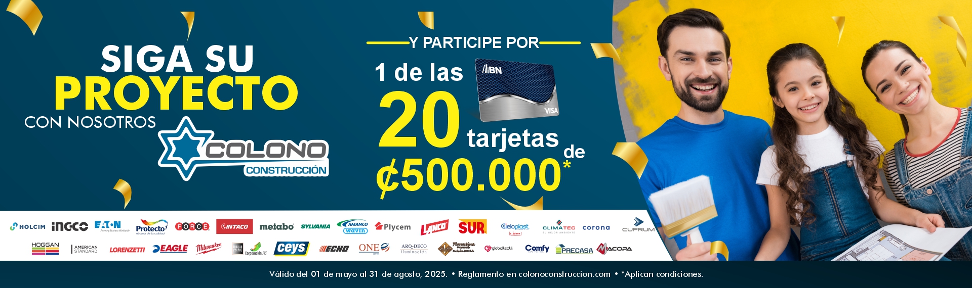 Siga su proyecto con nosotros 