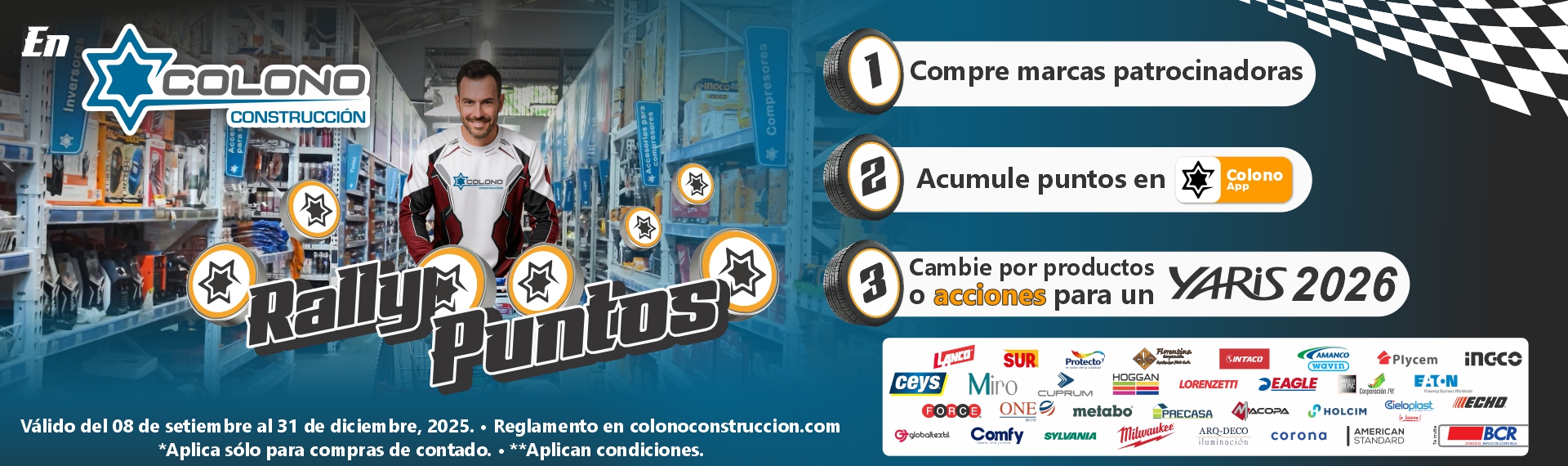 acumule puntos