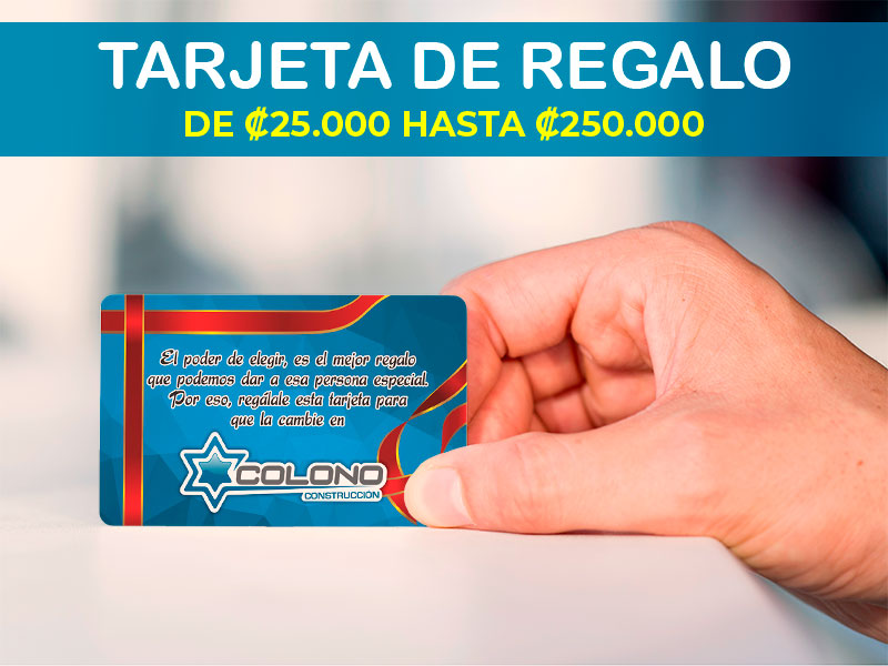 Tarjeta de regalo